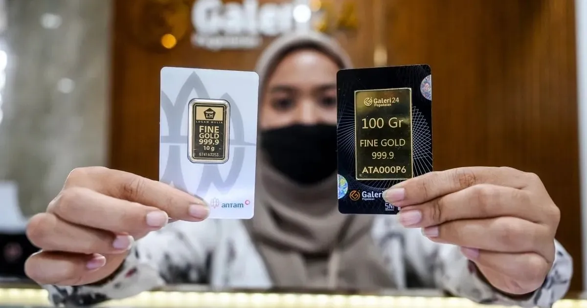 Emas Di Pegadaian Melonjak, Tembus Rp2 Juta/ Gram